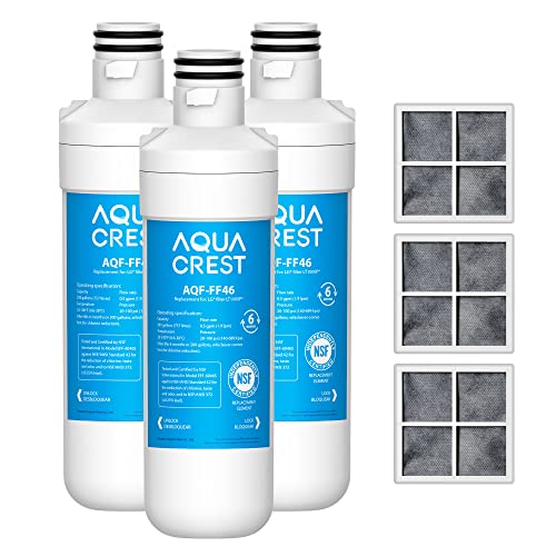 AQUA CREST LT1000PC Refrigerator Water Filter and Air Filter
