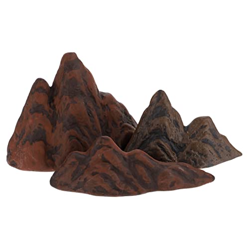 Aquarium Mountain Rock Ceramic Ornament