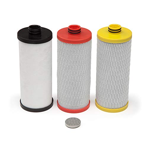 Aquasana Replacement Filter Cartridges for 3-Stage Under Sink Water Filtration System