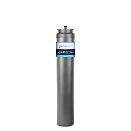 Aquasana Under Sink Water Filter Replacement - Claryum Direct Connect Under Counter Filtration System - AQ-MF-1-R