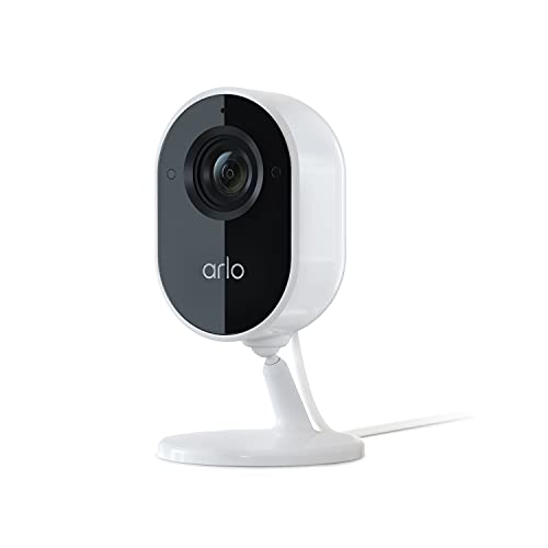 Arlo Essential Indoor Camera - Privacy Shield, Night Vision, 2-Way Audio