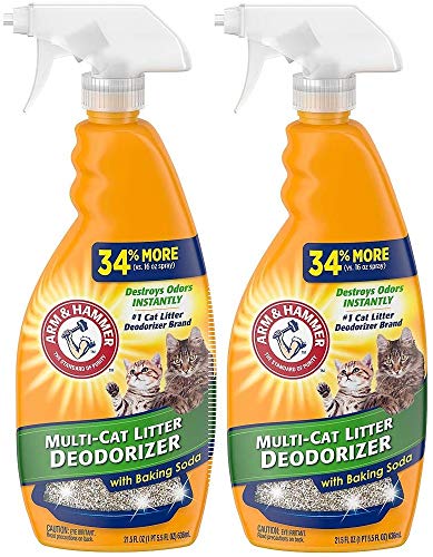Arm and Hammer Cat Litter Deodorizer Spray [2-Pack]