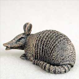 Armadillo Miniature Figurine
