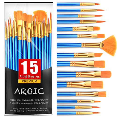 AROIC Acrylic Paint Brush Set