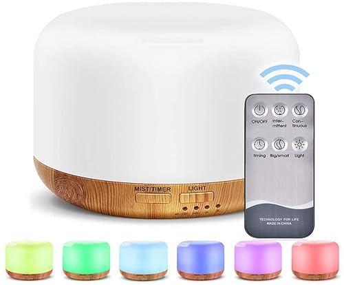 HLS Aroma Essential Oil Diffuser 300ml Cool Mist Air Humidifier