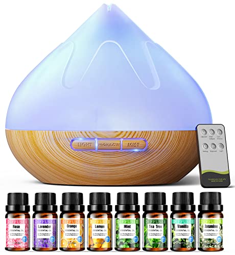 Aroma Diffuser with Essential Oils Set