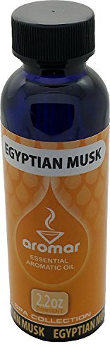 AROMAR EGYPTIAN MUSK ESSENTIAL AROMATIC OIL 2.2OZ, 100% PURE & NATURAL