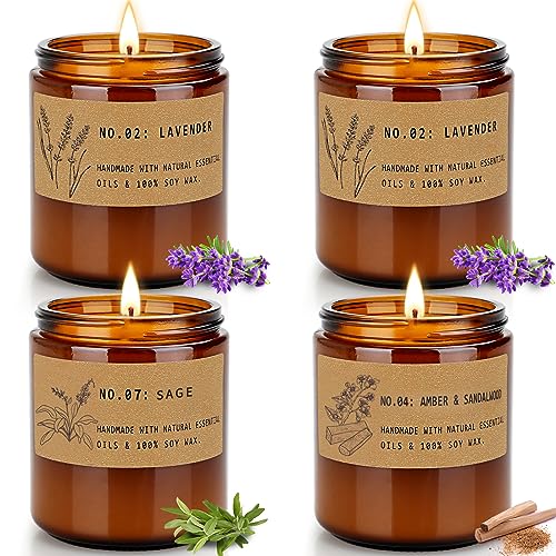 Aromatherapy Candle Gift Set for Stress Relief