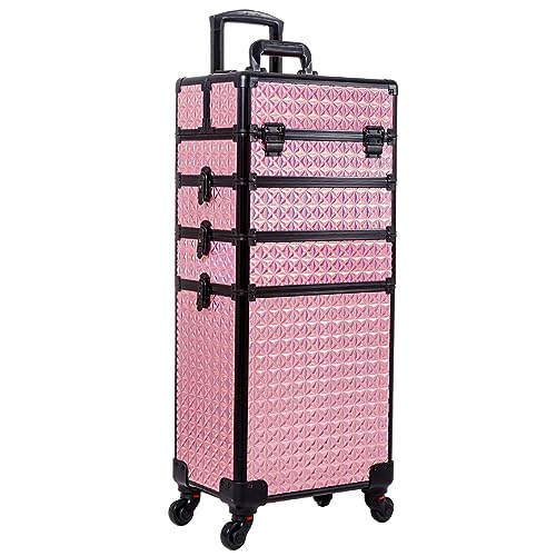 Arous 5 in 1 Professional Makeup Train Case