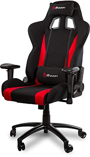 Arozzi INIZIO-FB Computer Gaming/Office Chair, Black and Red