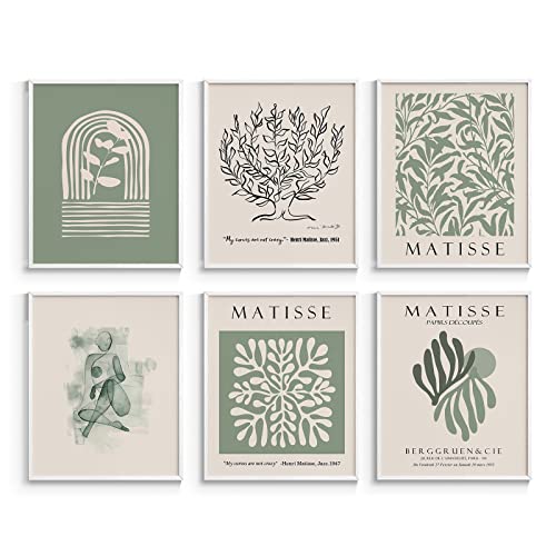 ARPEOTCY Matisse Wall Art Prints set of 6