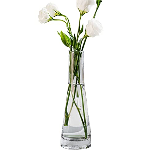 Art Bud Glass Vase - Clear Floral Décor