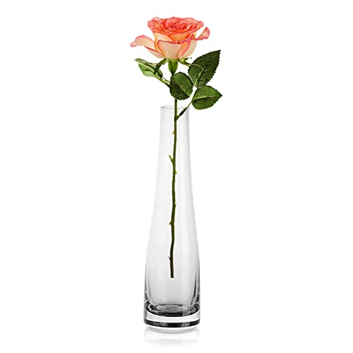 Art Bud Glass Vase - Elegant and Hand-Made
