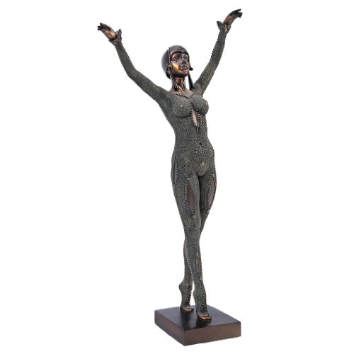 Art Deco Sculpture: The Goddess Dourga by Design Toscano
