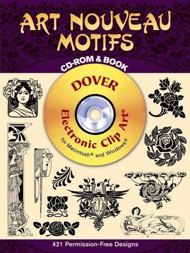 Art Nouveau Motifs CD-ROM and Book