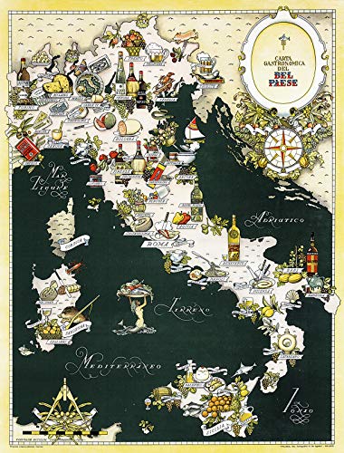 ArtCantHurtU Gourmet Map Of Italy