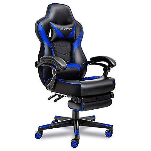 ARTETHYS Gaming Chair: Comfortable and Ergonomic Racing Style Chair with Footrest and Lumbar Support