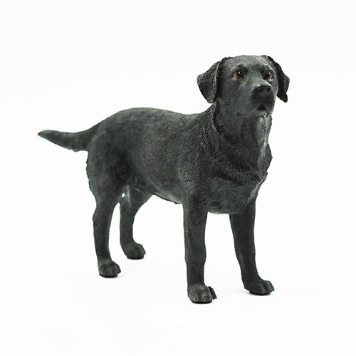 Artgenius Black Labrador Dog Figurine