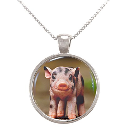 Arthwick Store Baby Piglet Necklace