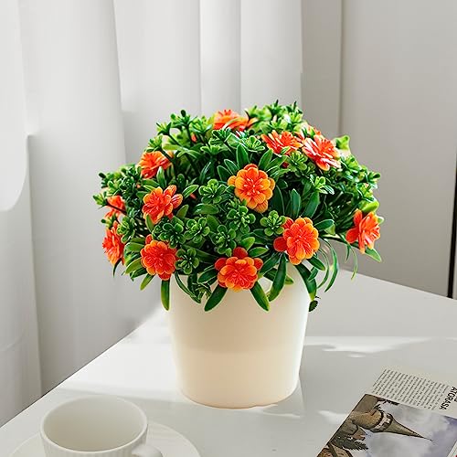 Artificial Flowers Fake Plants with Pot
