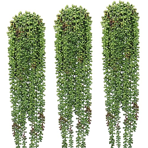 Artificial Hanging Succulents Plants for Home Garden Decor