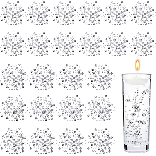 Artificial Pearl String for Floating Candle Decoration (Silver)