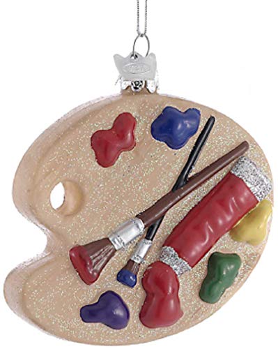 Artist Palette Christmas Ornament