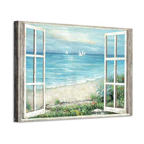 ARTISTIC PATH Window Picture Seascape Wall Art