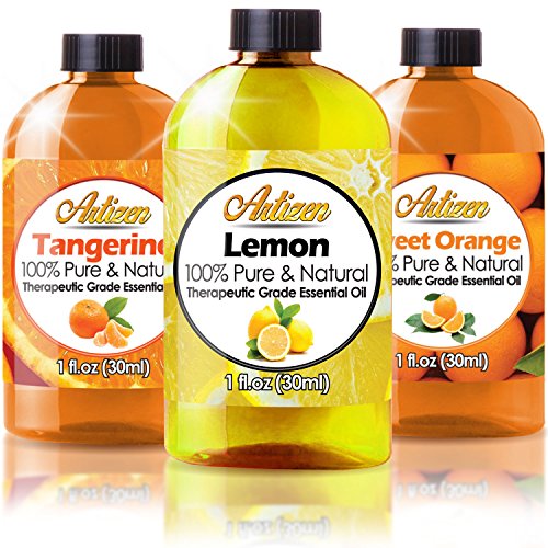 Artizen Citrus Essential Oils Set - 3 Pack Set