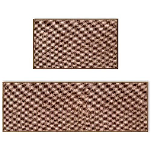 Artoid Mode Kitchen Rugs and Mats Set: Non-Slip and Absorbent