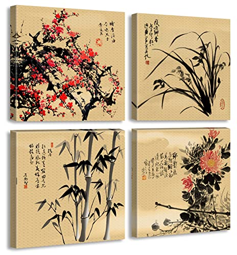 Asian Decor Wall Art Canvas Print