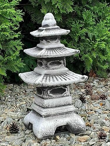 Asian Lantern Figurine Zen Garden Sculpture