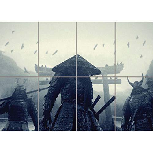 Asian Warriors Samurai Japan Japanese Giant Wall Art Print