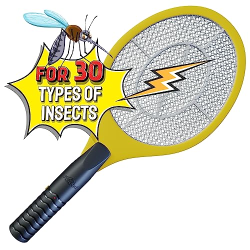 ASISNAI Bug Zapper 18" Electric Fly & Mosquito Swatter Racket