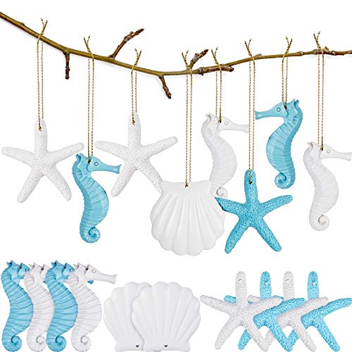 Assorted Ocean Themed Hanging Ornaments