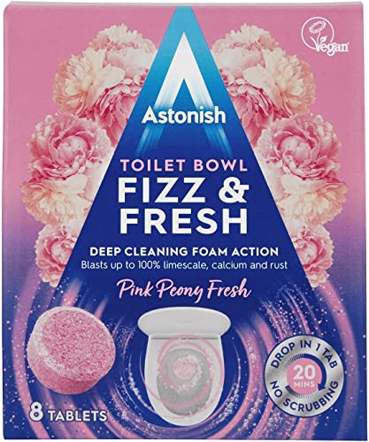 Astonish Pink Peony Bathroom Toilet Bowl Cleaner