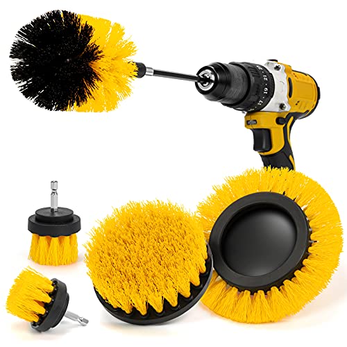 AstroAI Drill Brush Attachment Set