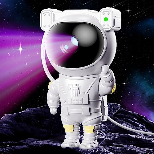 Astronaut Star Projector - Galaxy Nebula Night Light