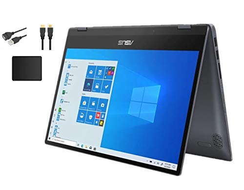ASUS VivoBook 14" FHD LED 2-in-1 Touchscreen Laptop Bundle
