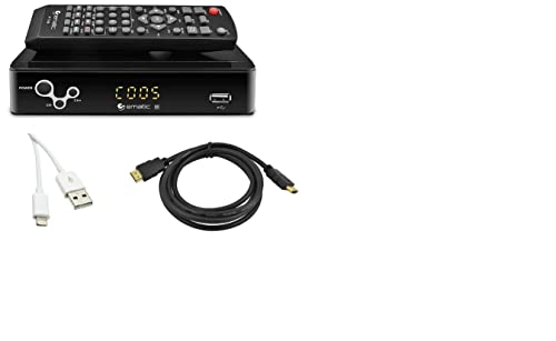AT103B Digital Converter Box with Recorder + Free HDMI and Free 3ft iPhone Cable