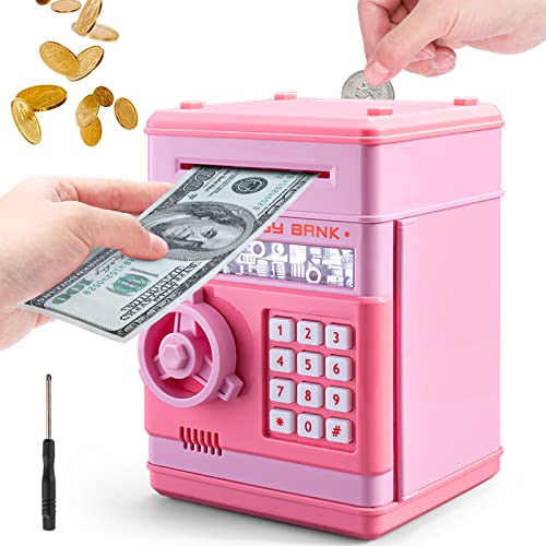 ATM Piggy Bank for Girls Boys