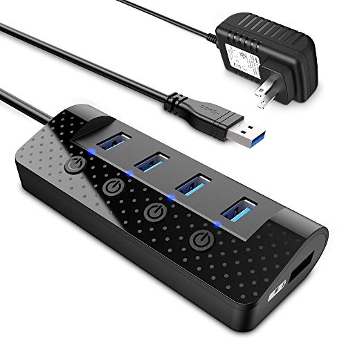 atolla Powered USB Hub 3.0 - Fast Data Transfer and Charging