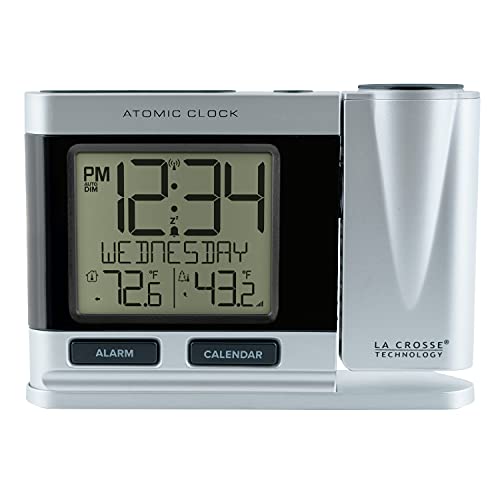 Atomic Projection Alarm Clock with Temperature