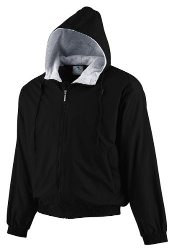 Augusta Sportswear Men's Small Hooded Taffeta Jacket/Fleece Lined