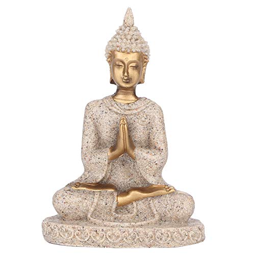 AUNMAS Small Meditation Buddha Statue