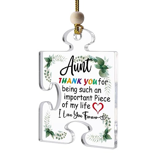 Aunt Appreciation Ornament Gift for Any Occasion
