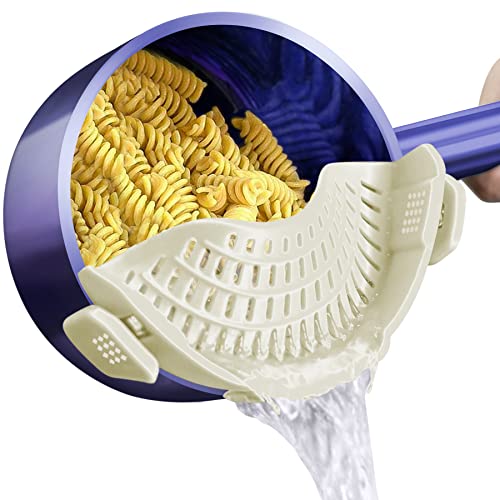 AUOON Silicone Clip On Strainer