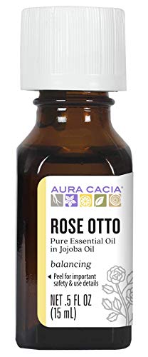 Aura Cacia Rose Otto in Jojoba Oil | Floral Aromatherapy Delight