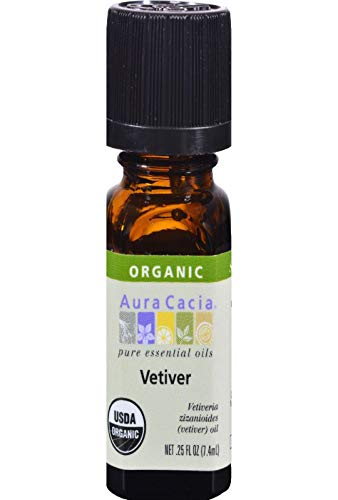 Aura Cacia Vetiver Essential Oil