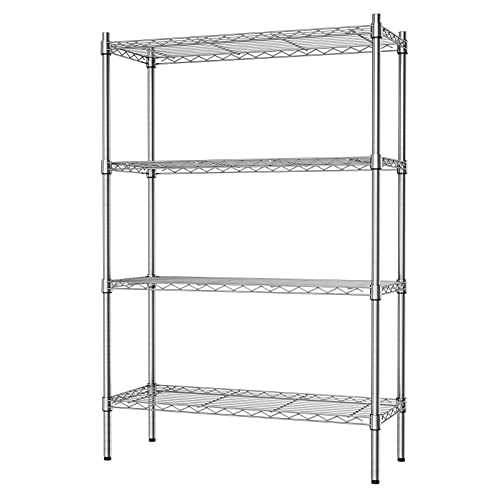 Auslar 4-Shelf Wire Storage Rack